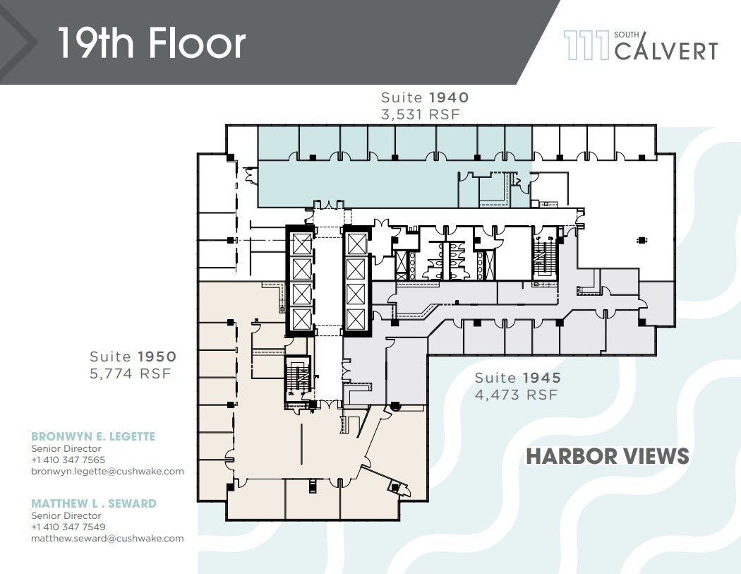 111 S Calvert St, Baltimore, MD for lease Floor Plan- Image 1 of 1