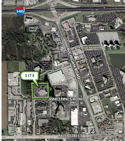 4030 Vincennes Rd, Indianapolis, IN à vendre - Aérien - Image 2 de 21