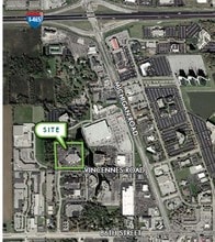 4030 Vincennes Rd, Indianapolis, IN - AERIAL  map view