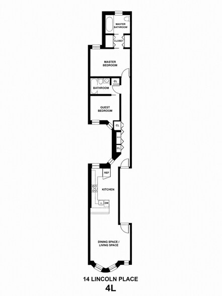 14 Lincoln Pl, Brooklyn, NY à vendre - Plan d’étage type - Image 3 de 6