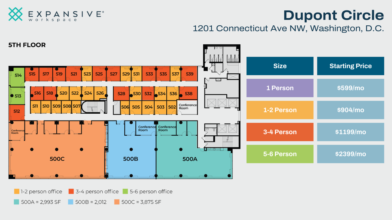 1201 Connecticut Ave NW, Washington, DC for lease Floor Plan- Image 1 of 5