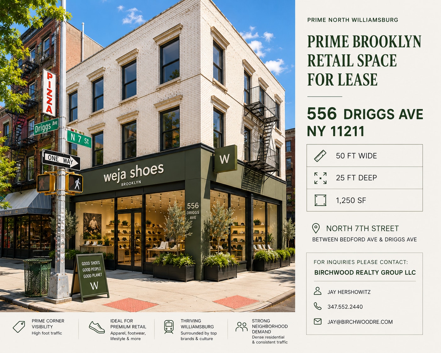 556 Driggs Ave, Brooklyn, NY for lease Building Photo- Image 1 of 11