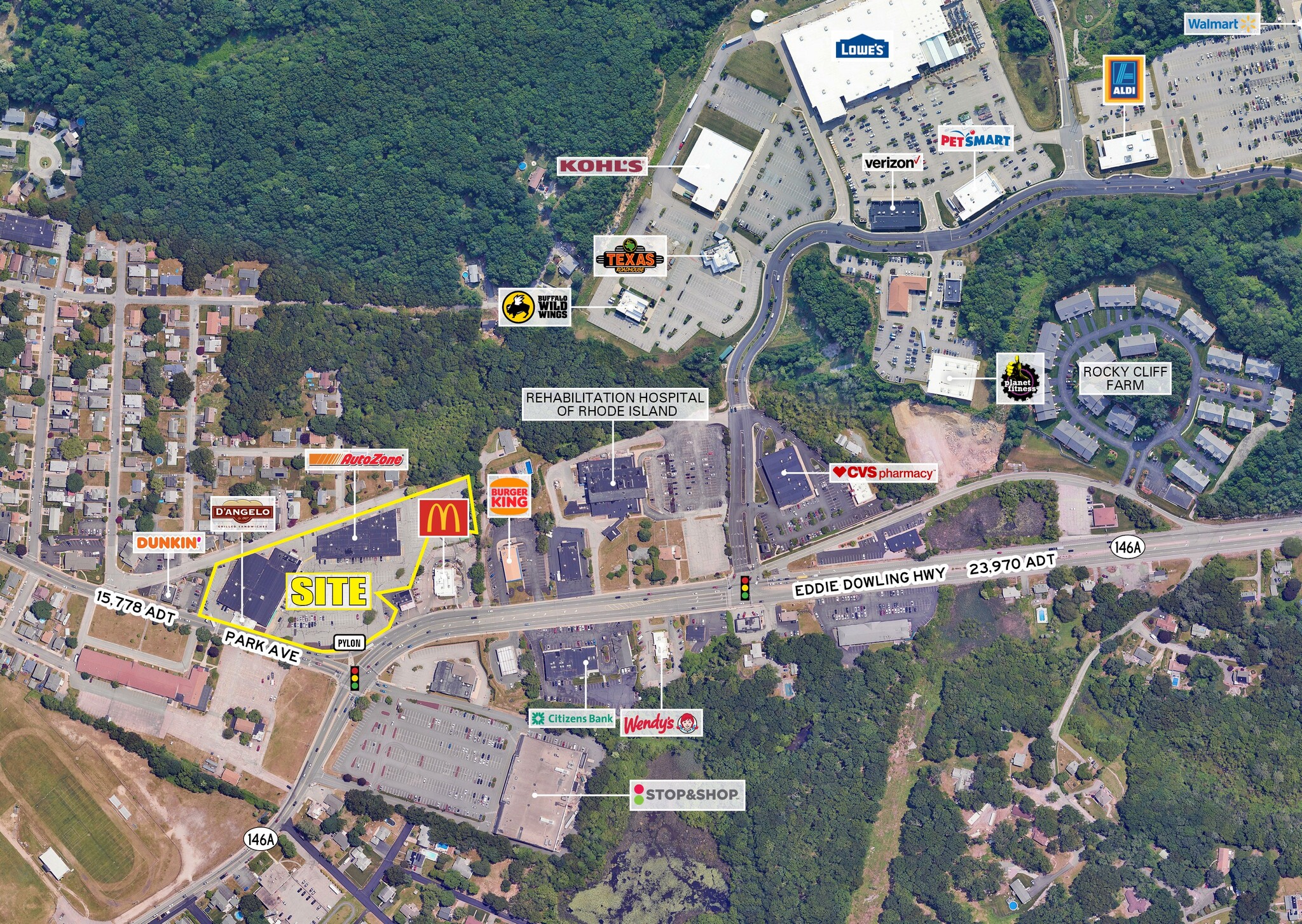 1400-1450 Park Ave, Woonsocket, RI for lease Primary Photo- Image 1 of 5