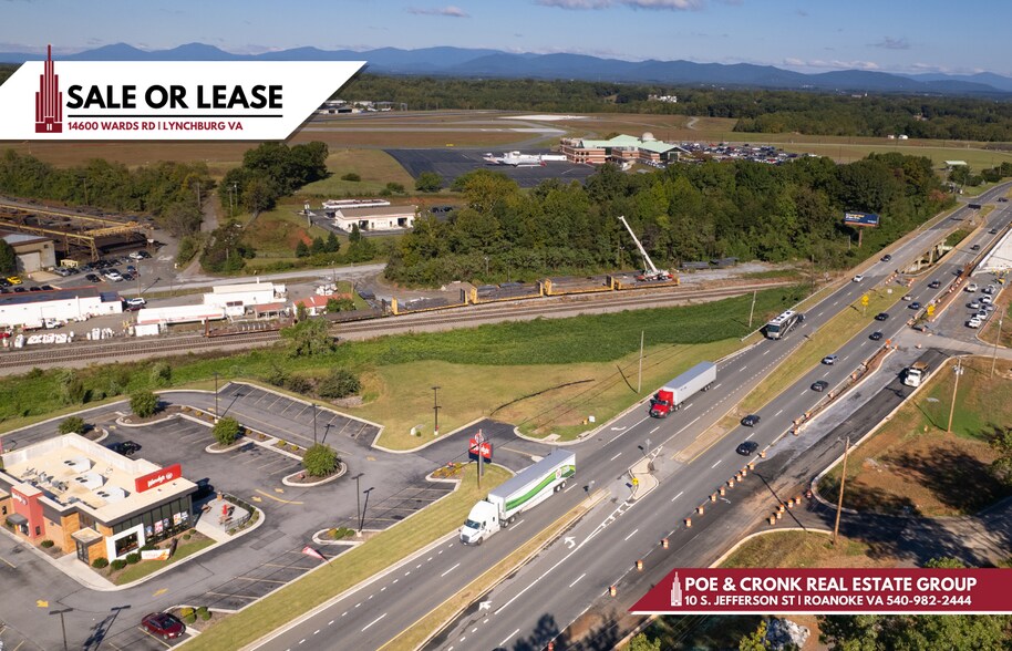 14600 Wards Rd, Lynchburg, VA à louer - Aérien - Image 2 de 6