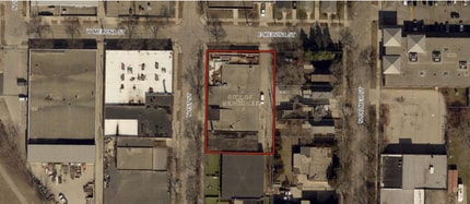 3888 N 1st St, Milwaukee, WI - AERIAL map view