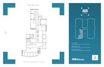 1415 W Diehl Rd, Naperville, IL for lease Floor Plan- Image 1 of 1