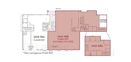 2011 Cherry St, Louisville, CO à louer Plan d’étage- Image 1 de 3