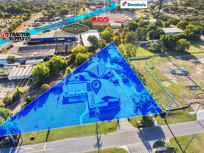 227 S Hawthorne Ave, Apopka, FL à vendre - Aérien - Image 2 de 19