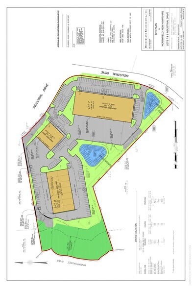 Industrial Drive Lot 7 & 8, Northfield, NH à louer - Plan de site - Image 2 de 9