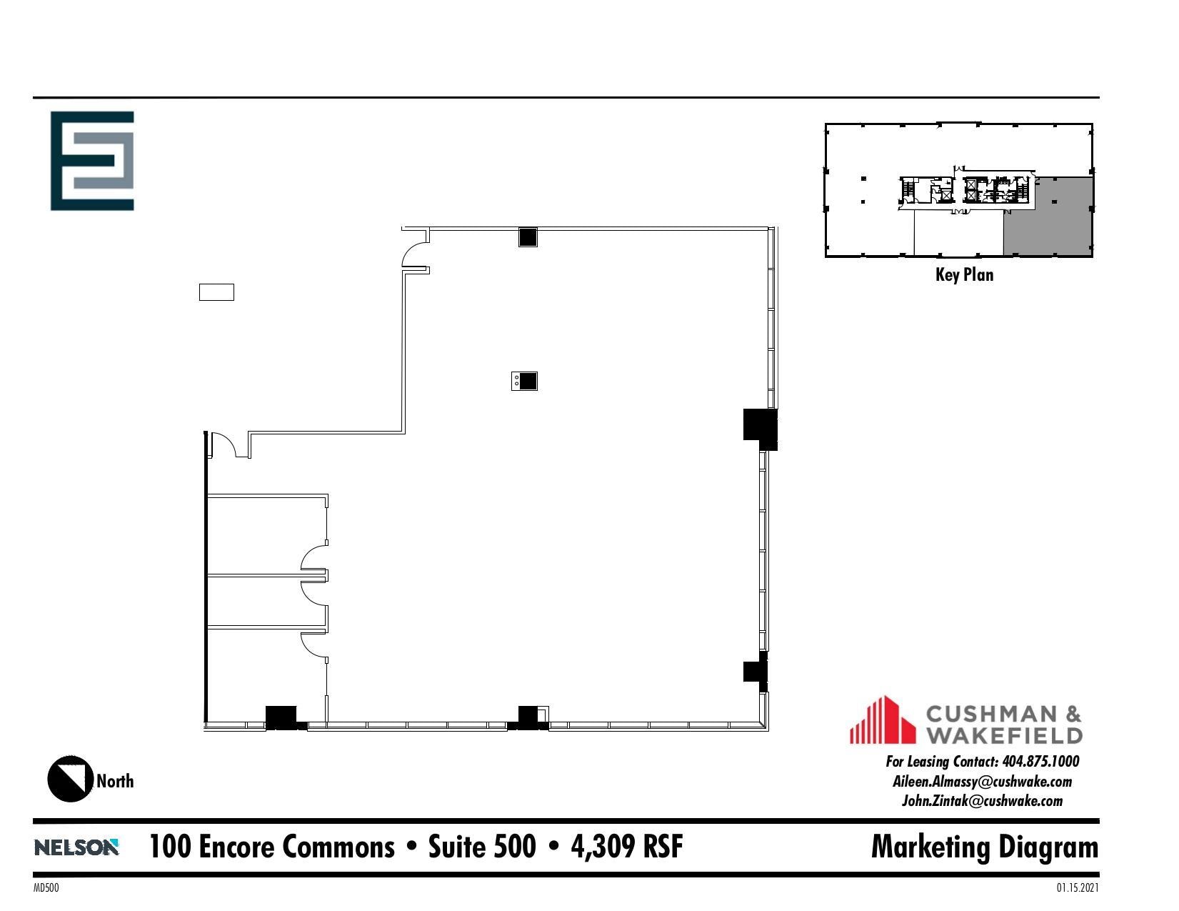 100 North Point Ctr E, Alpharetta, GA for lease Floor Plan- Image 1 of 1