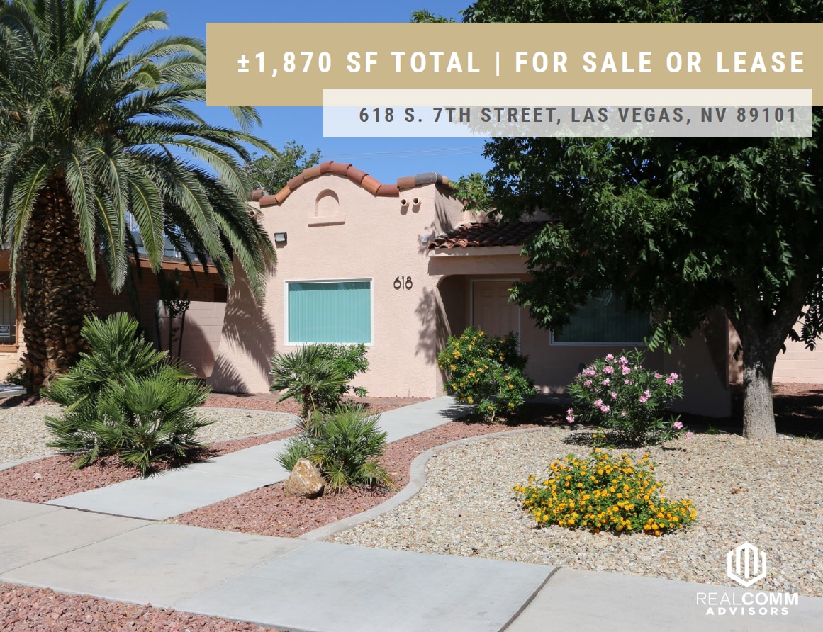 618 S 7th St, Las Vegas, NV for lease Building Photo- Image 1 of 5