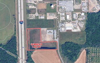 310 James E Williams Drive, Byron, GA - Aerial map view - Image1