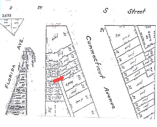 1732 Connecticut Ave NW, Washington, DC for lease - Plat Map - Image 2 of 7