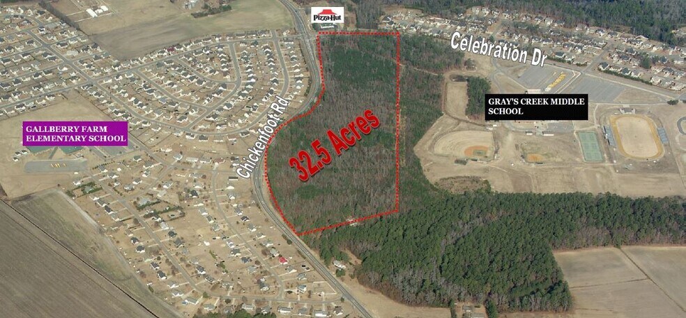 Chicken Foot Rd, Hope Mills, NC à vendre - Photo du bâtiment - Image 1 de 8