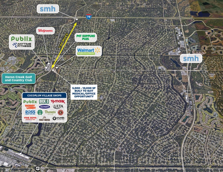 1109 Front Plz, North Port, FL à louer - Aérien - Image 2 de 2