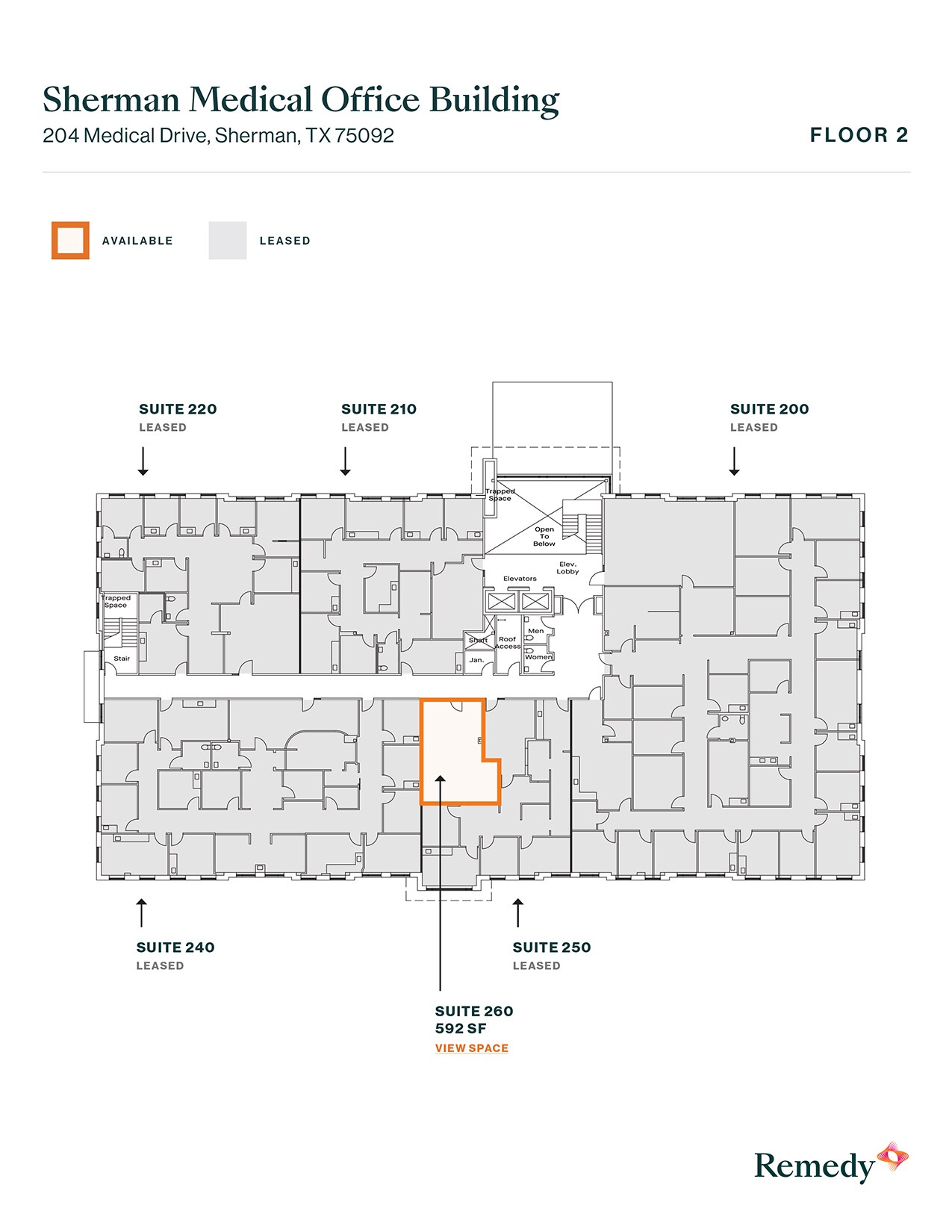204 Medical Dr, Sherman, TX for lease Floor Plan- Image 1 of 1