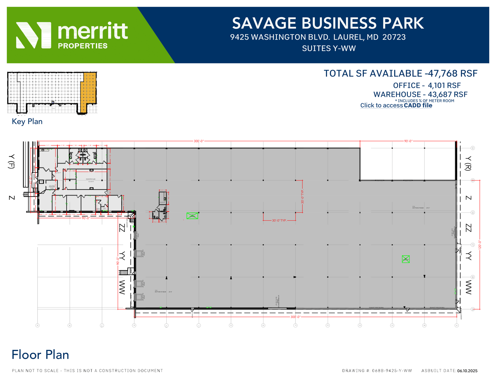 9425 Washington Blvd N, Laurel, MD for lease Floor Plan- Image 1 of 1