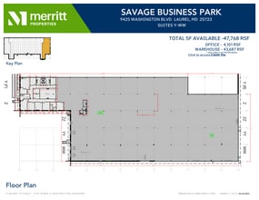 9425 Washington Blvd N, Laurel, MD for lease Floor Plan- Image 1 of 1