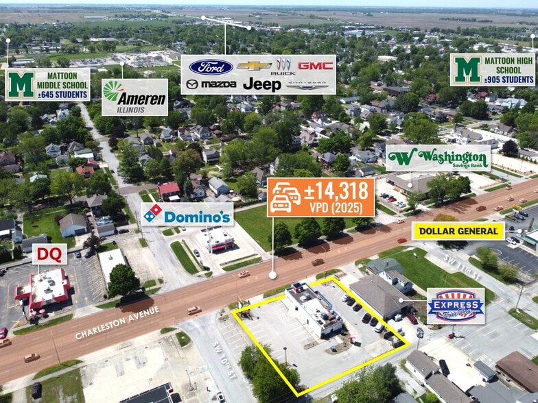 1000 Charleston Ave, Mattoon, IL for sale - Building Photo - Image 2 of 9