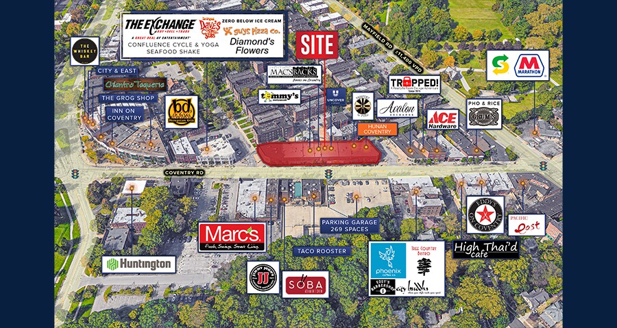 1800-1836 Coventry Rd, Cleveland Heights, OH à louer - Photo du bâtiment - Image 3 de 3