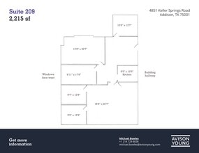 4851 Keller Springs Rd, Addison, TX for lease Site Plan- Image 1 of 1