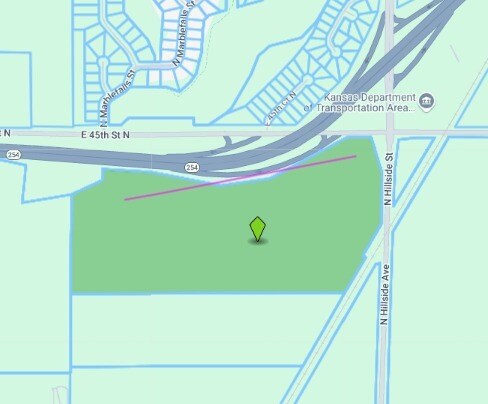 45th & Hillside, Wichita, KS à vendre - Plan cadastral - Image 2 de 2