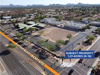 Plus de détails pour 18010 N Tatum Blvd, Phoenix, AZ - Terrain à vendre