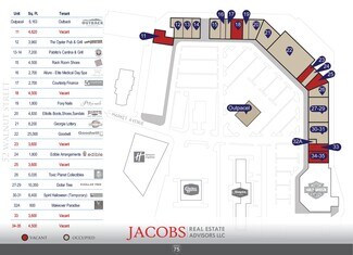 Plus de détails pour 1001 Market St, Dalton, GA - Bureau/Commerce de détail, Commerce de détail à louer