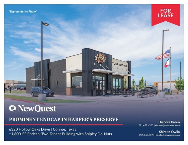 Plus de détails pour 6320 Hollow Oaks dr, Conroe, TX - Commerce de détail à louer