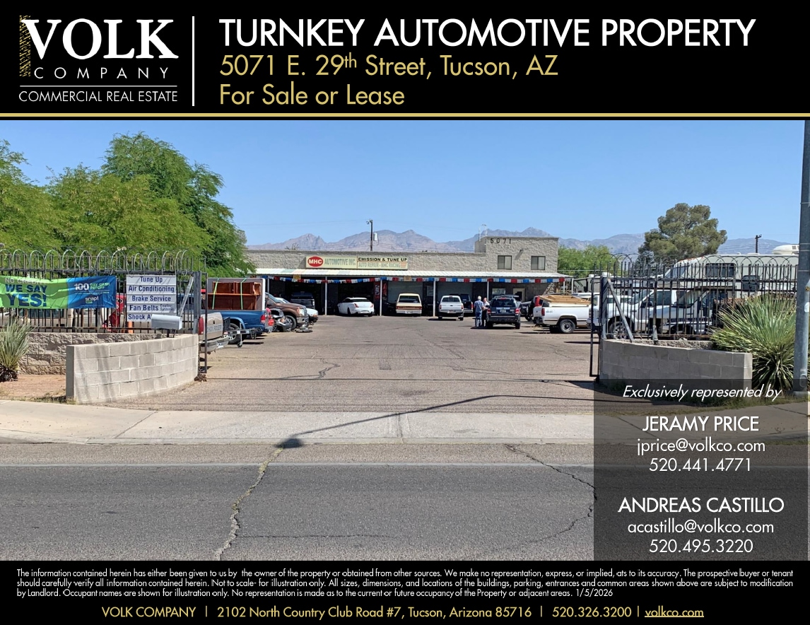 5071 E 29th St, Tucson, AZ for lease Primary Photo- Image 1 of 8