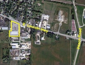 1600 E Lincoln Hwy, Dekalb, IL - AERIAL  map view