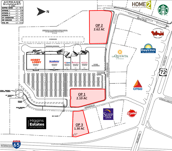 0 Audubon Ln, Athens, AL à vendre - Plan de site - Image 3 de 3