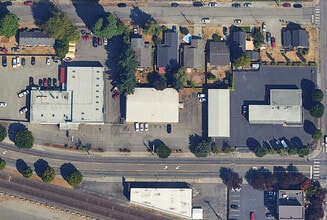 427 E Main Ave, Puyallup, WA - Aérien Vue de la carte