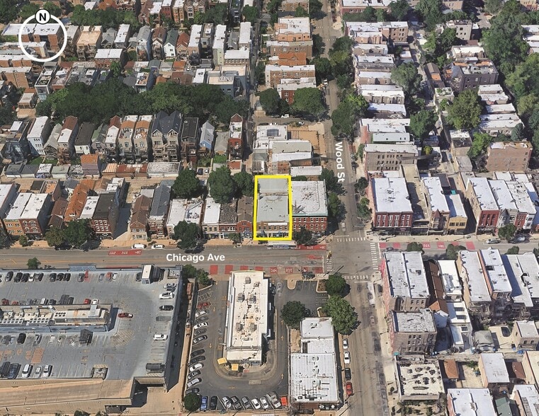 2006-2008 W Chicago Ave, Chicago, IL for lease - Aerial - Image 2 of 2