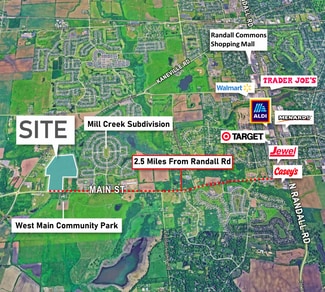 More details for NEQ OF MAIN STREET AND FABYAN PARKWAY, Geneva, IL - Land for Sale