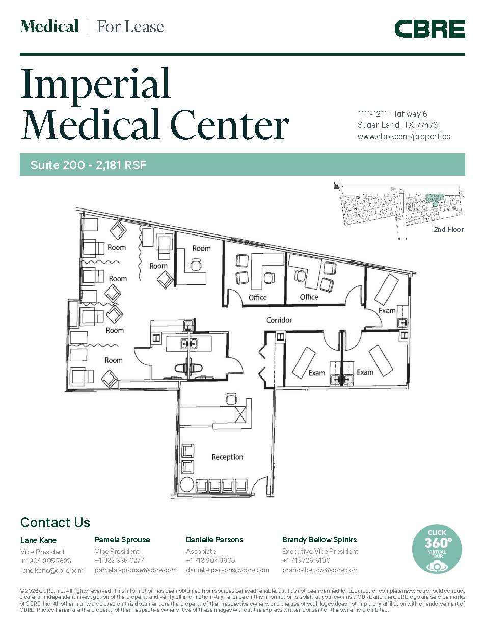 1111-1211 Highway 6, Sugar Land, TX for lease Interior Photo- Image 1 of 1