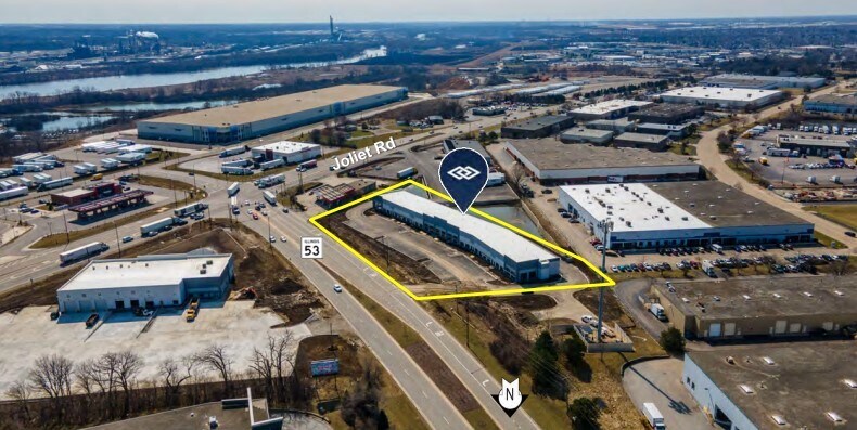 1414-1440 Bolingbrook Dr, Romeoville, IL à louer - Aérien - Image 2 de 36