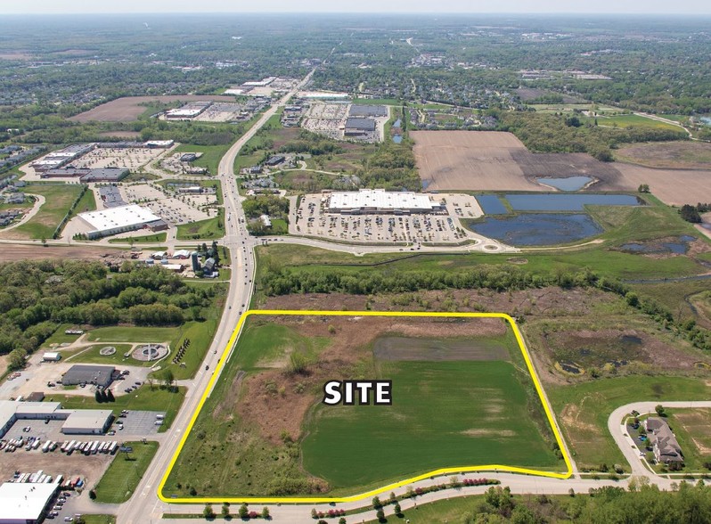 SWC Route 31 & Alexander Drive, Johnsburg, IL for lease - Aerial - Image 2 of 5