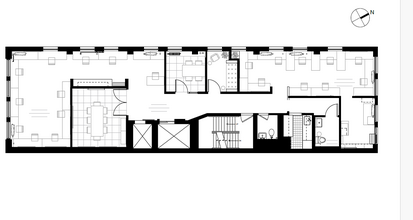 11 W 25th St, New York, NY for lease Floor Plan- Image 1 of 6