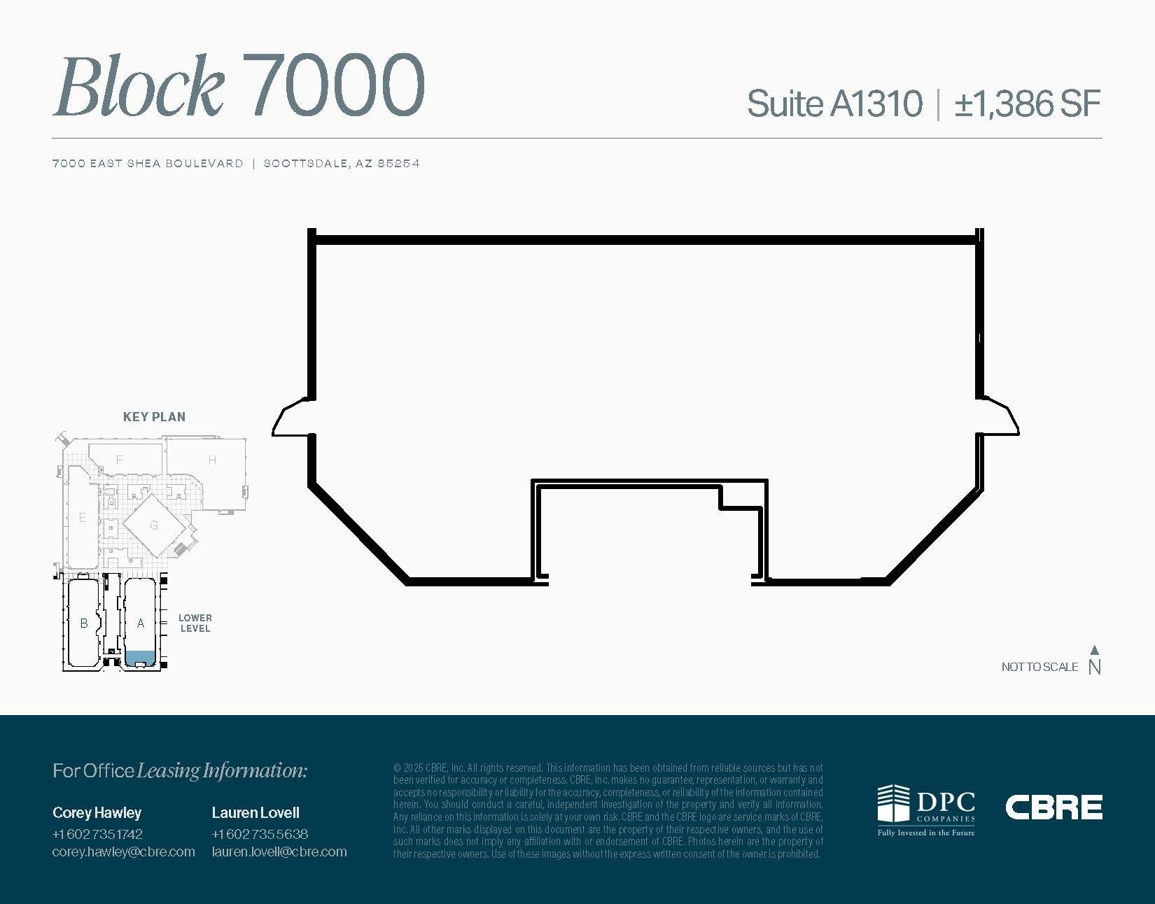 7000 E Shea Blvd, Scottsdale, AZ for lease Floor Plan- Image 1 of 1