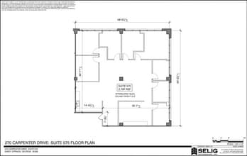 270 Carpenter Dr NE, Sandy Springs, GA for lease Floor Plan- Image 1 of 1