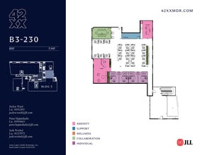 4204 Glencoe Ave, Marina del Rey, CA à louer Plan d’étage- Image 1 de 2