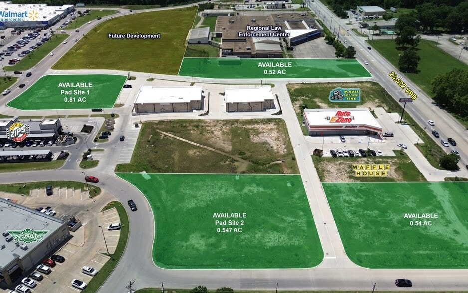 20506 FM 1485 Rd, New Caney, TX for lease - Aerial - Image 2 of 6