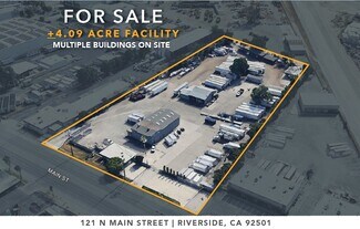 Plus de détails pour 121 N Main St, Riverside, CA - Industriel à vendre