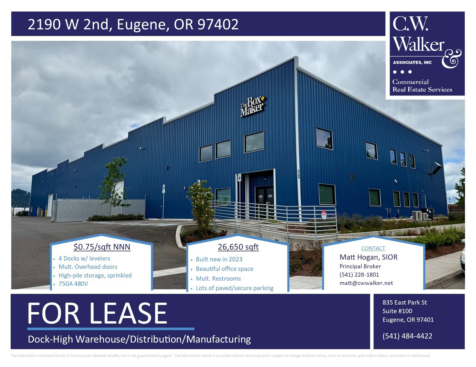 2120 W 2nd Ave, Eugene, OR à louer Photo du bâtiment- Image 1 de 2