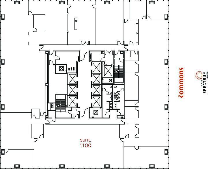 400 Spectrum Center Dr, Irvine, CA à louer Plan d’étage- Image 1 de 1