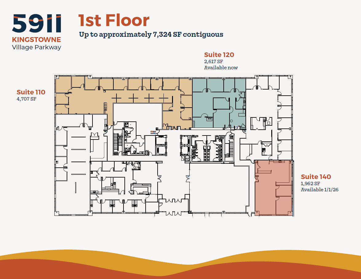 5900-5920 Kingstowne Towne Ctr, Alexandria, VA for lease Floor Plan- Image 1 of 1