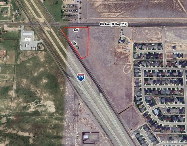 Plus de détails pour SE Corner I-27 & 4th Ave (W State Hwy 217), Canyon, TX - Terrain à vendre