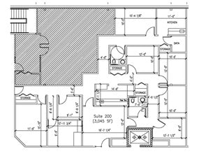 222 Indianapolis Blvd., Schererville, IN for lease Floor Plan- Image 2 of 2