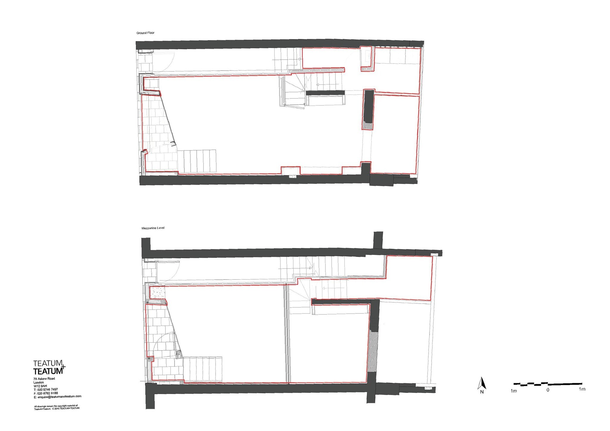 79 Askew Rd, Londres à louer Plan d’étage- Image 1 de 2